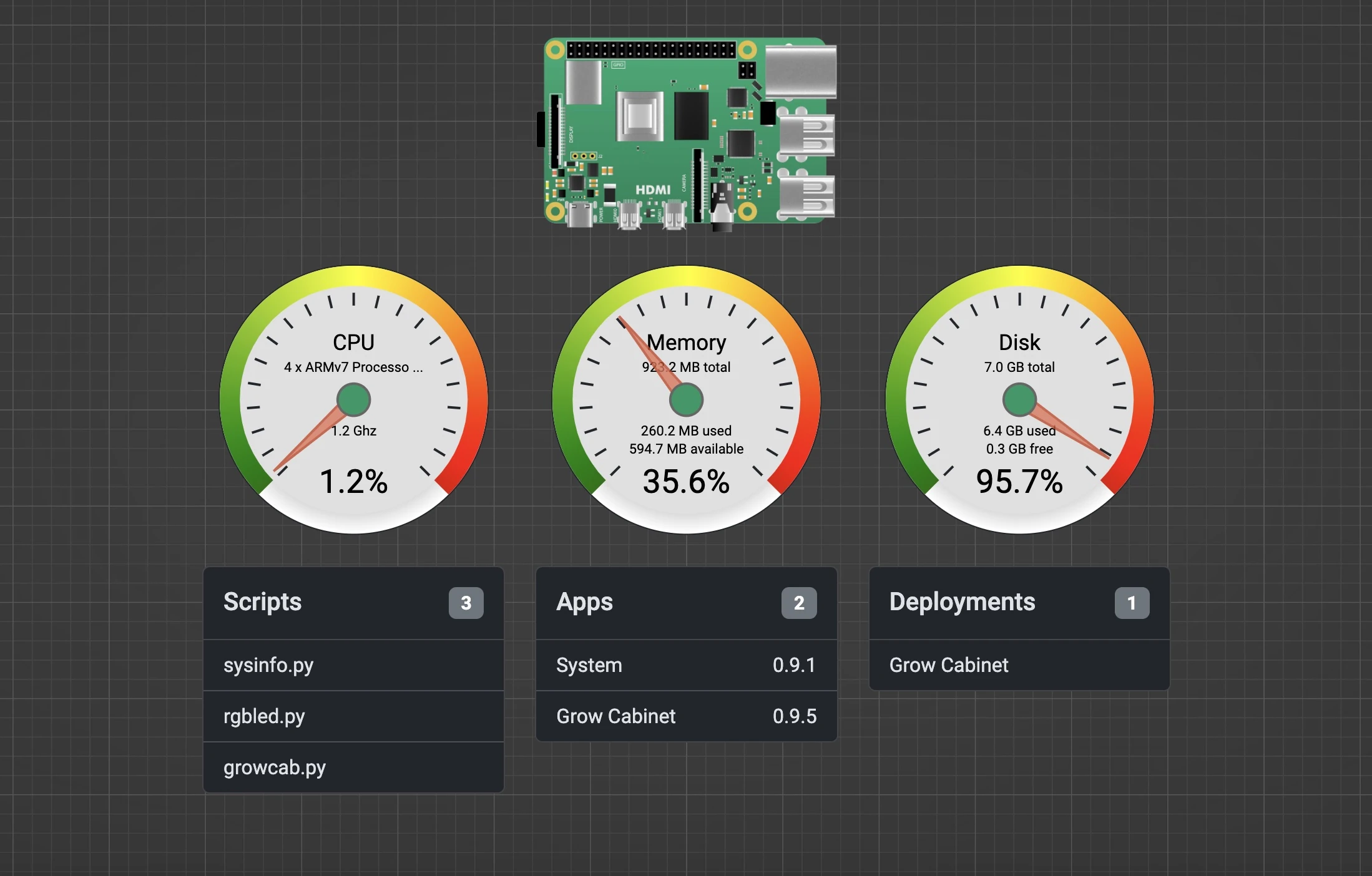 Minimal device interface focused on essential interaction.